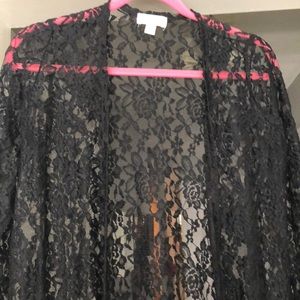 Black Lace Lularoe Sarah
